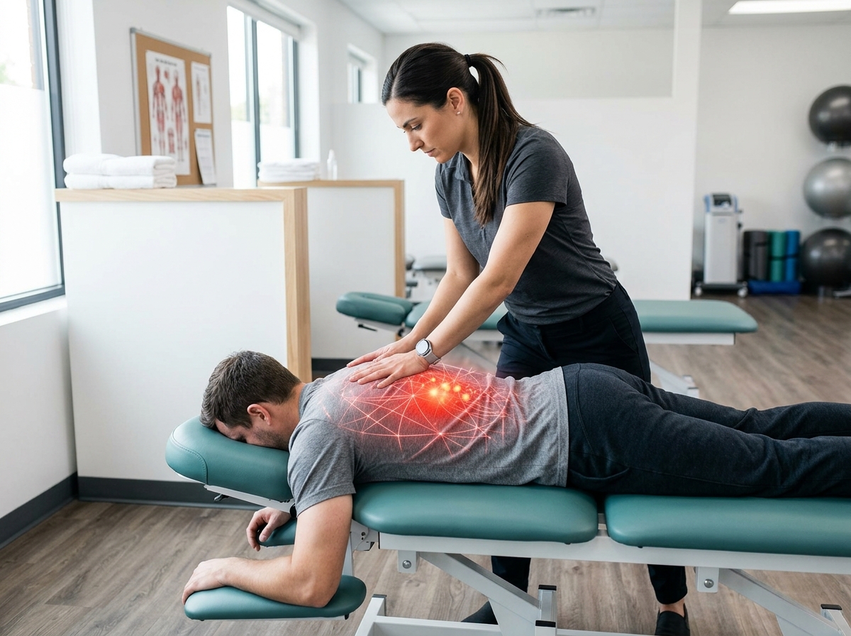 Physiotherapy session